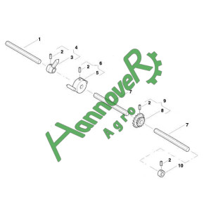 Позиція 4 Захват в зборі AC824062 АС824062, Kverneland, Квернеланд